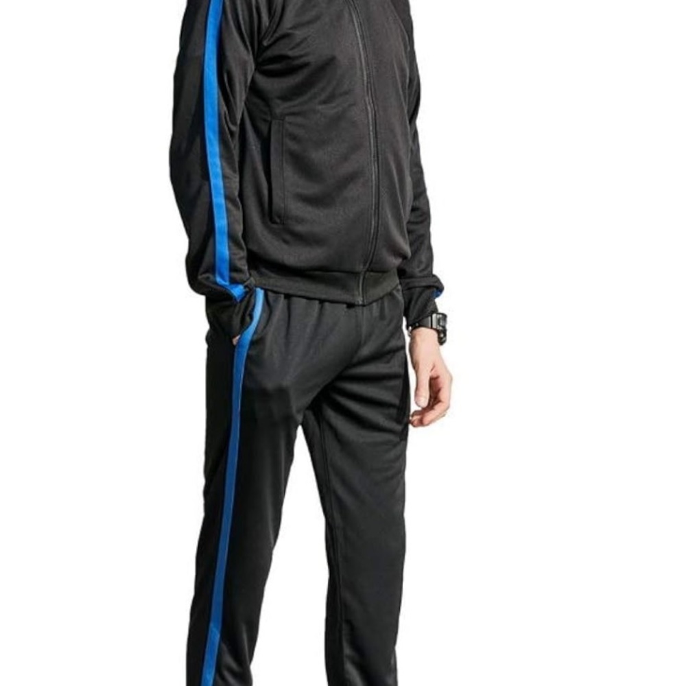 Full Zip 2 Pieces Tracksuit Set for Men